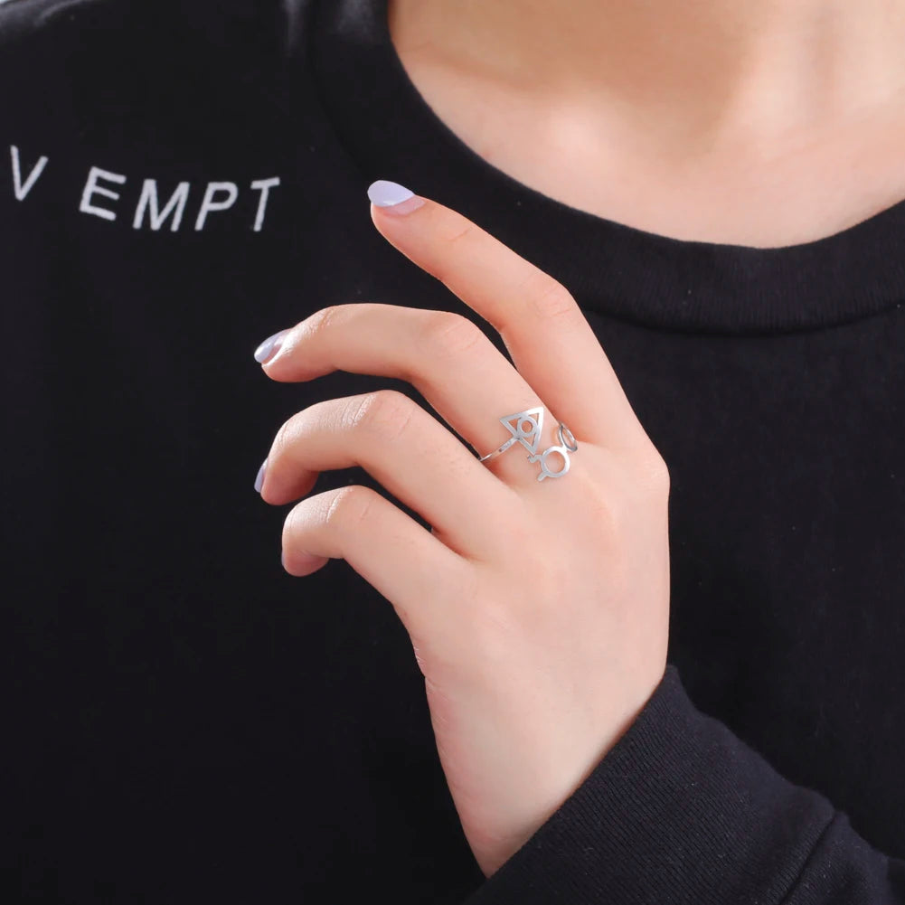 COOLTIME Lightning Scar & Deathly Hallows Ring - Image 3