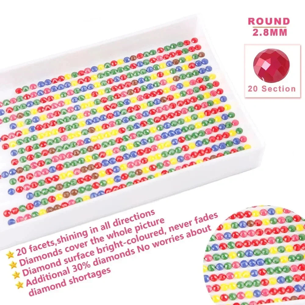 Harry Potter Magic School 5D DIY Diamond Painting - Image 4