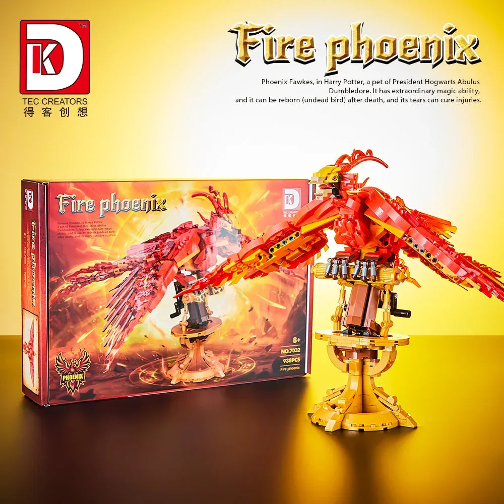 Fire Phoenix Building Blocks - Image 3