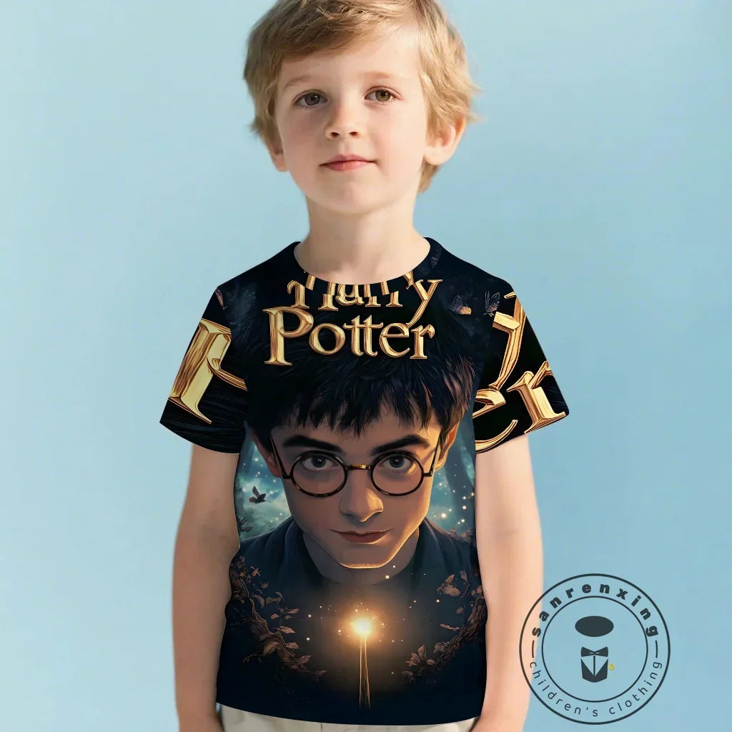 Kawaii Harry Potter Kids' T-Shirt - Image 14