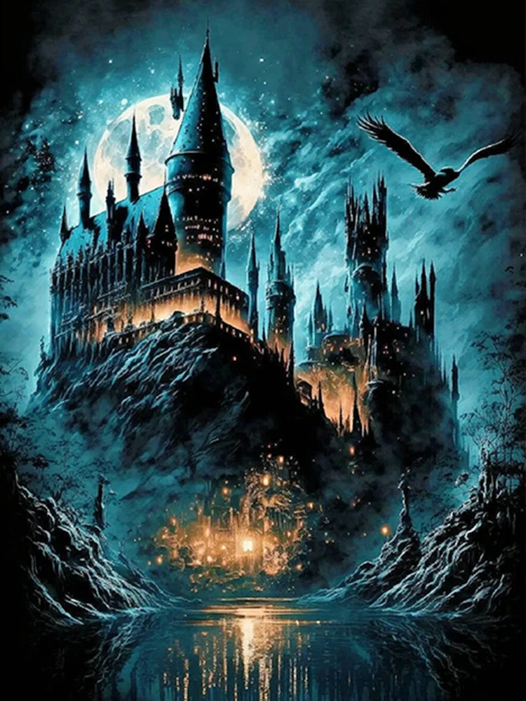 Harry Potter Magic School 5D DIY Diamond Painting - Image 16