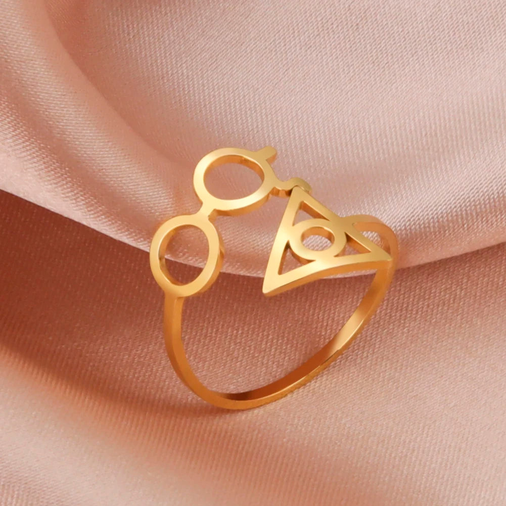 COOLTIME Lightning Scar & Deathly Hallows Ring - Image 2