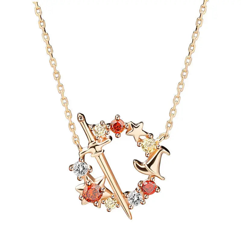 Harry Potter Sorting Hat Necklace & Earrings Set - Image 5