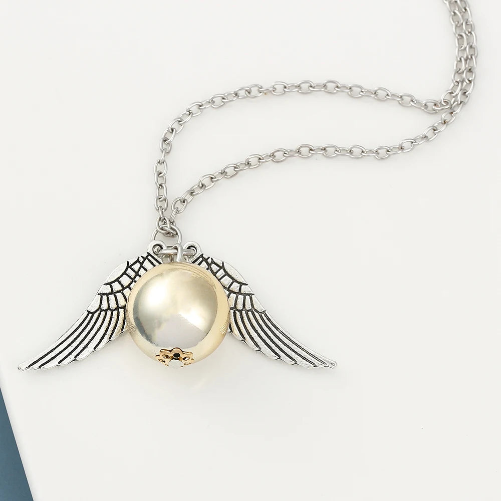 Harry Potter Golden Snitch Necklace - Image 4