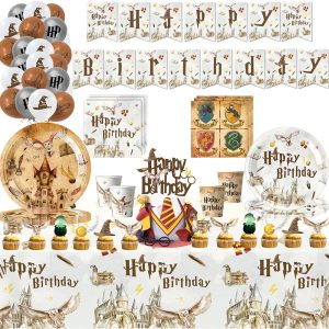 Magic School Birthday Party Decoration Set