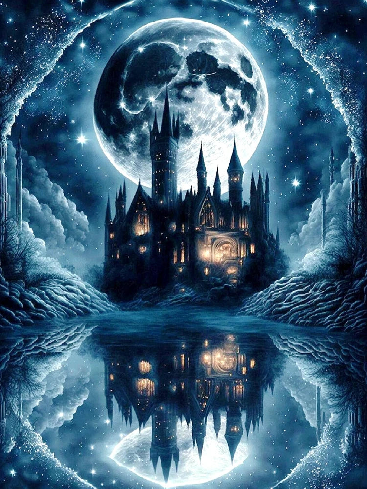 Harry Potter Magic School 5D DIY Diamond Painting - Image 9