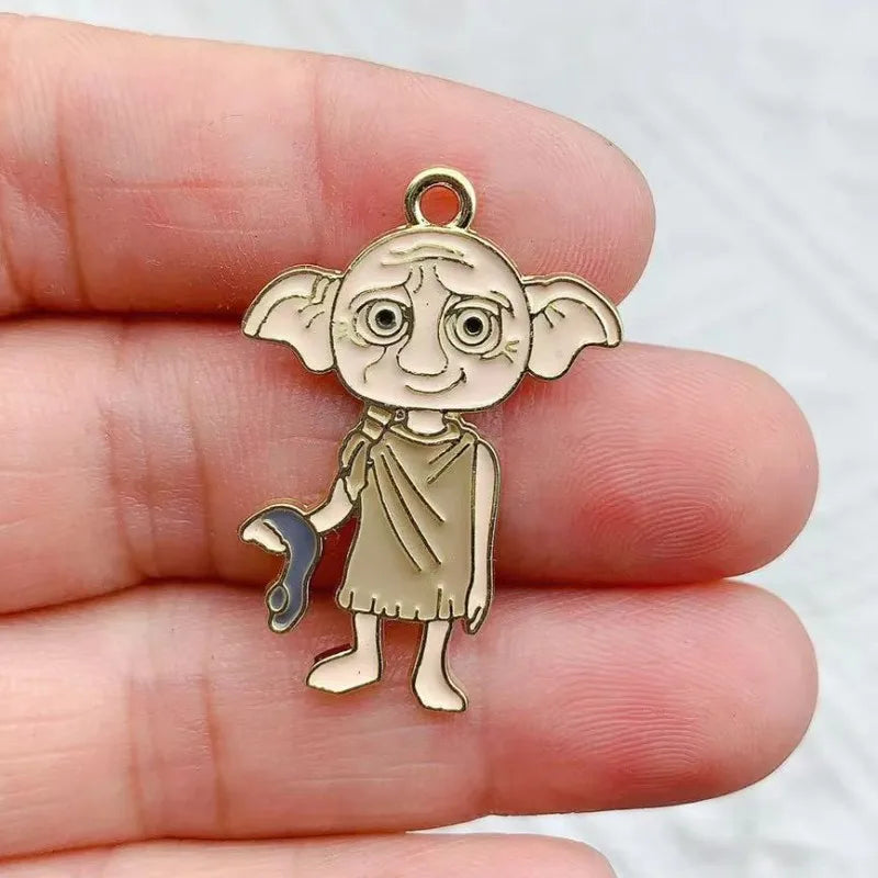 10PCS Cartoon Enamel Charms - Image 5