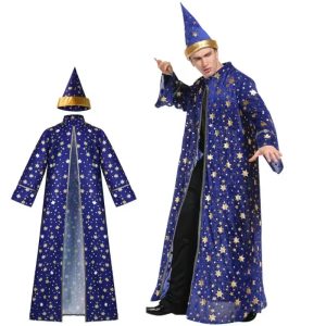 Men’s Blue Wizard Costume