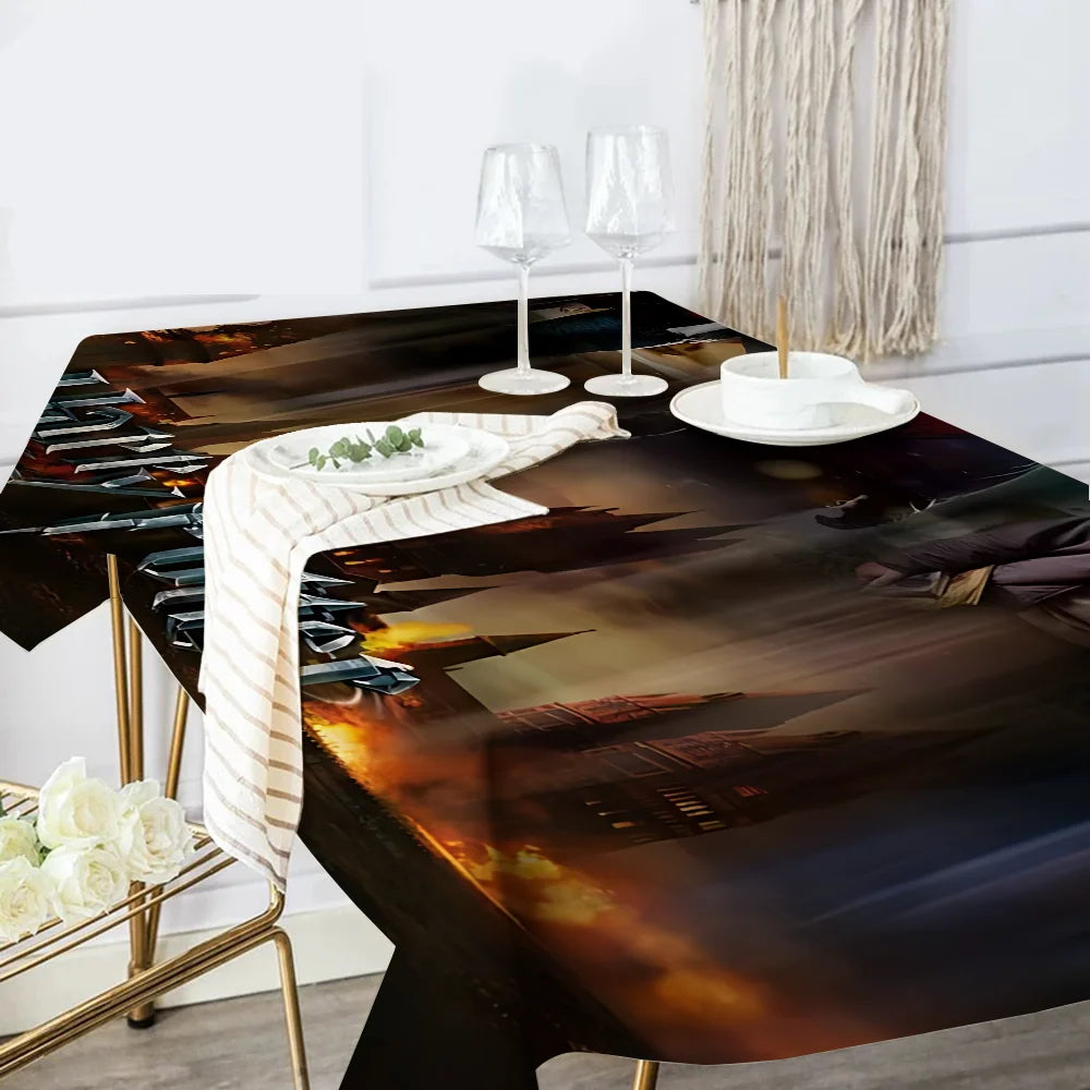 Harry Potter-Themed Polyester Tablecloth - Image 21