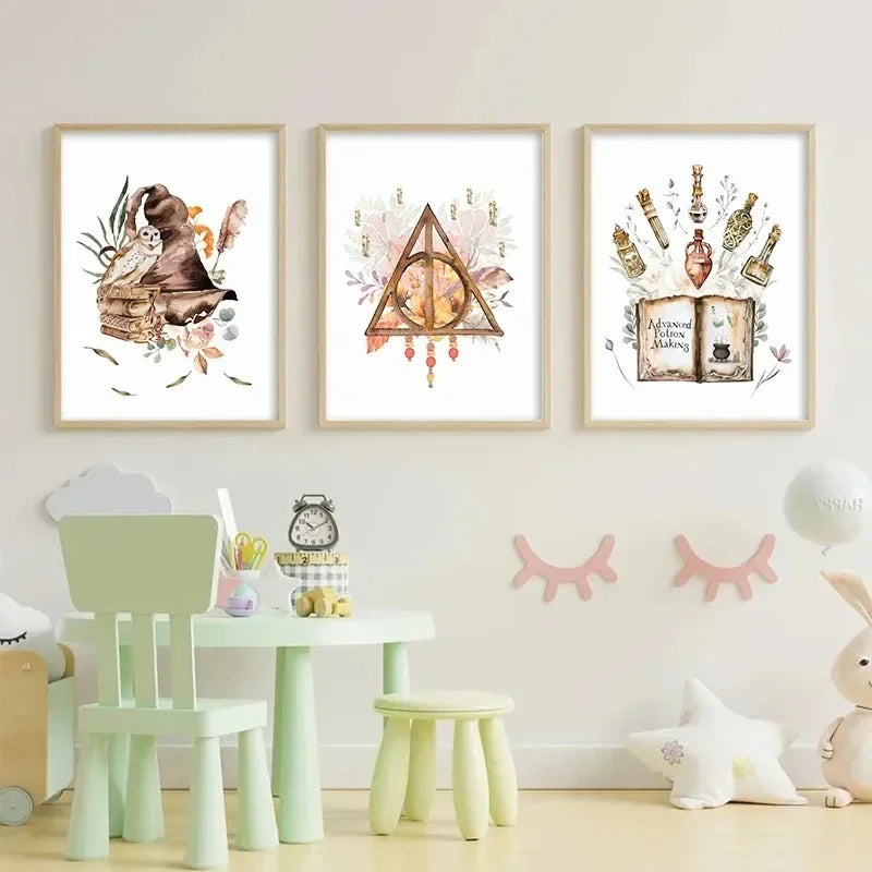 Wizards & Magic School Canvas Posters - Image 2