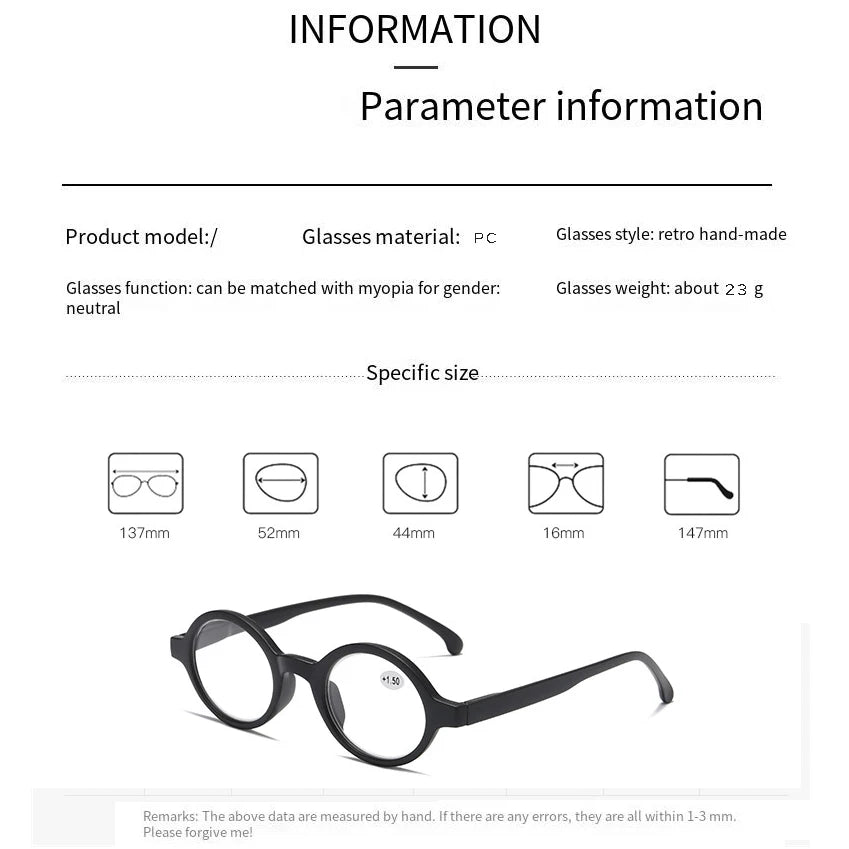 Harry Potter Round PC Reading Glasses - Image 6