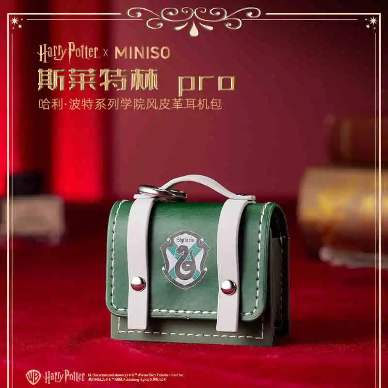 Miniso Harry Potter Preppy Style Leather Earphone Case - Image 8