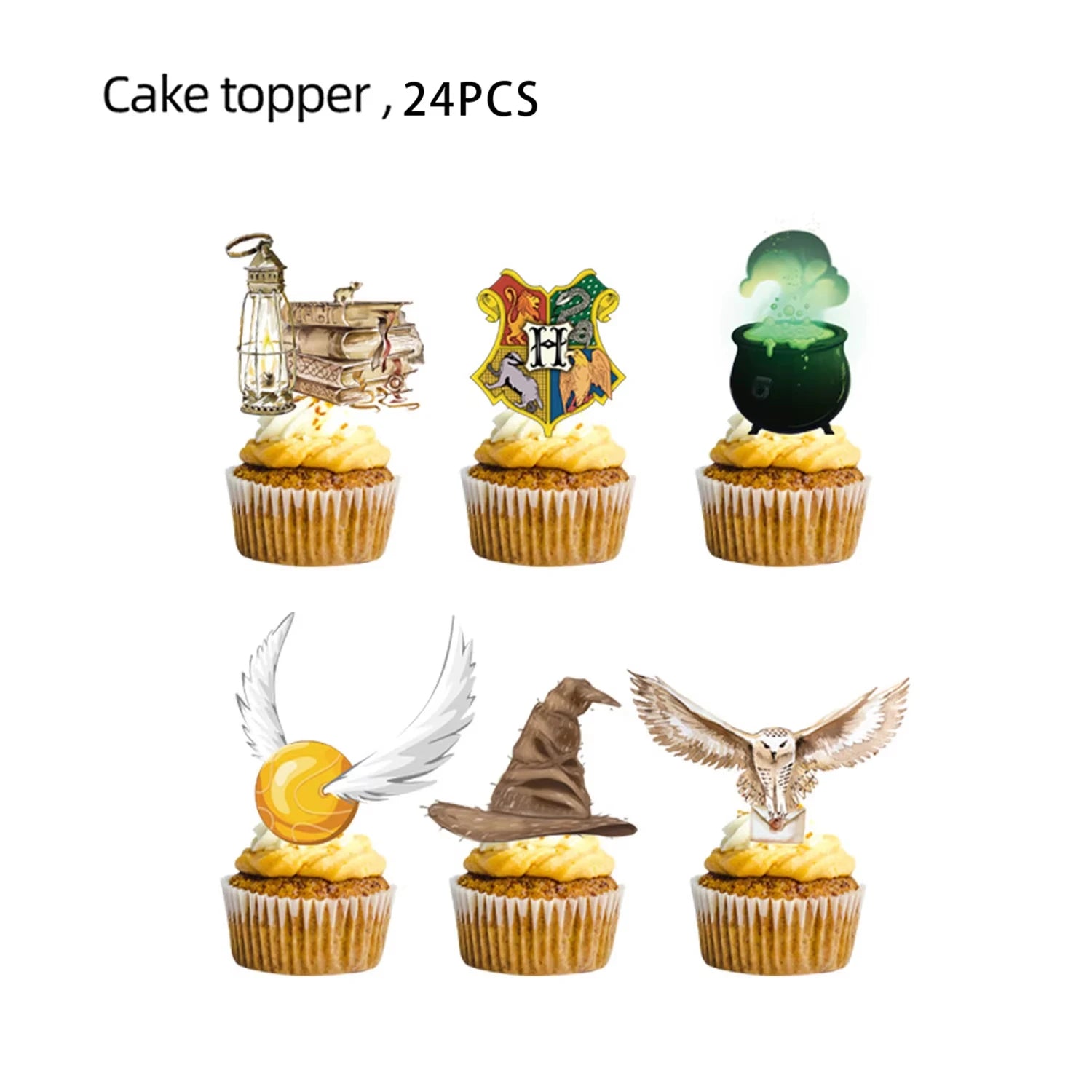 Magic School Birthday Party Decoration Set - Image 29