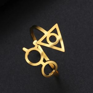 COOLTIME Lightning Scar & Deathly Hallows Ring