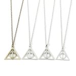 Harry Potter Luna & Deathly Hallows Rotatable Pendant Necklace