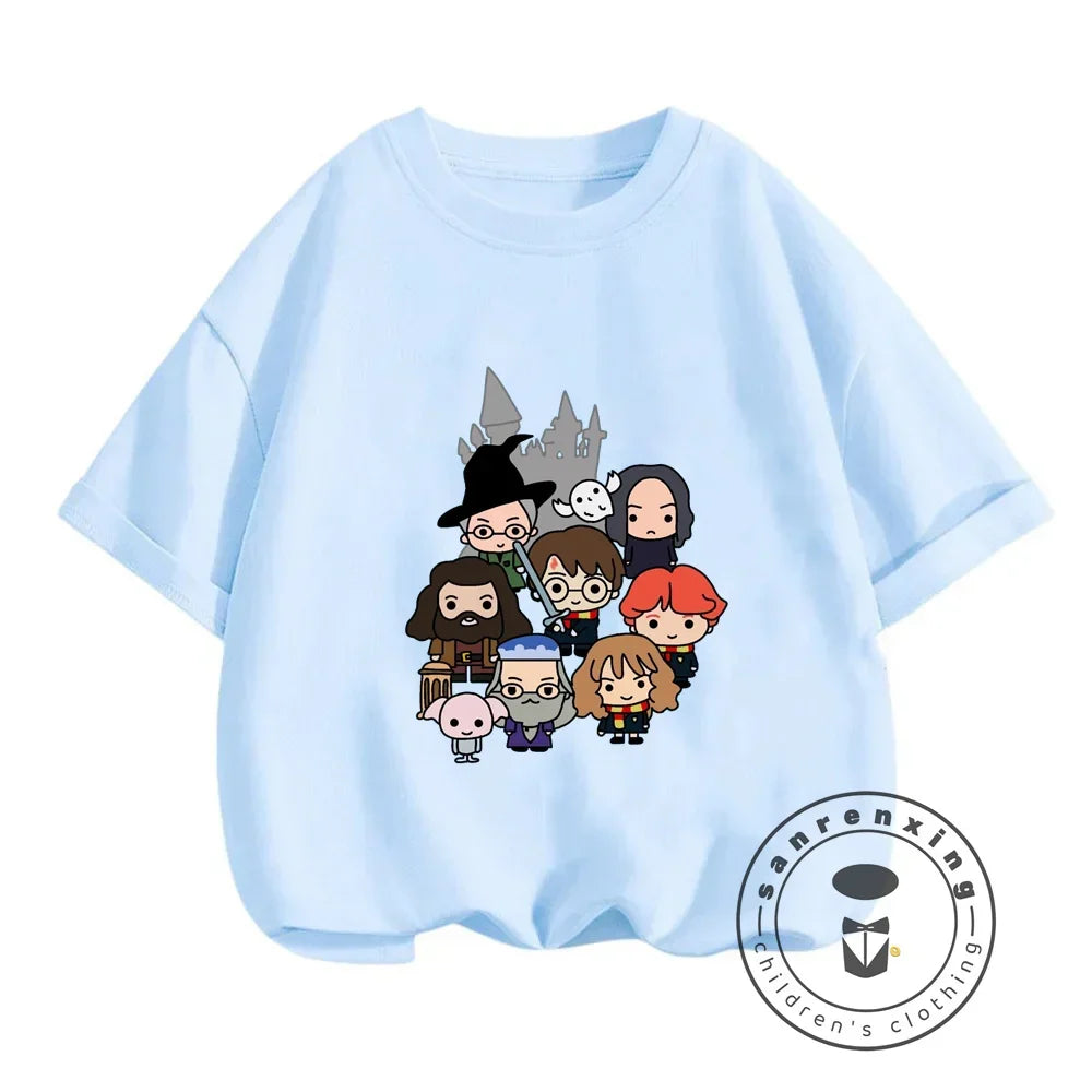 Harry Potter Anime Children's Short-Sleeved T-Shirt - Image 14