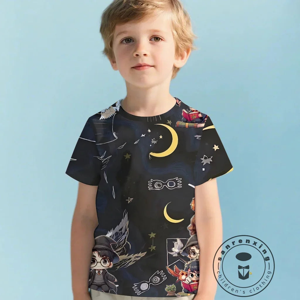 Kawaii Harry Potter Kids' T-Shirt - Image 13