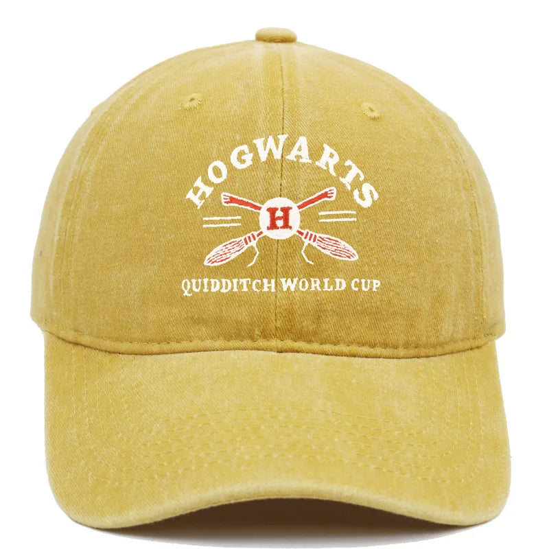 Harry Potter Embroidered Washed Baseball Hat - Image 6