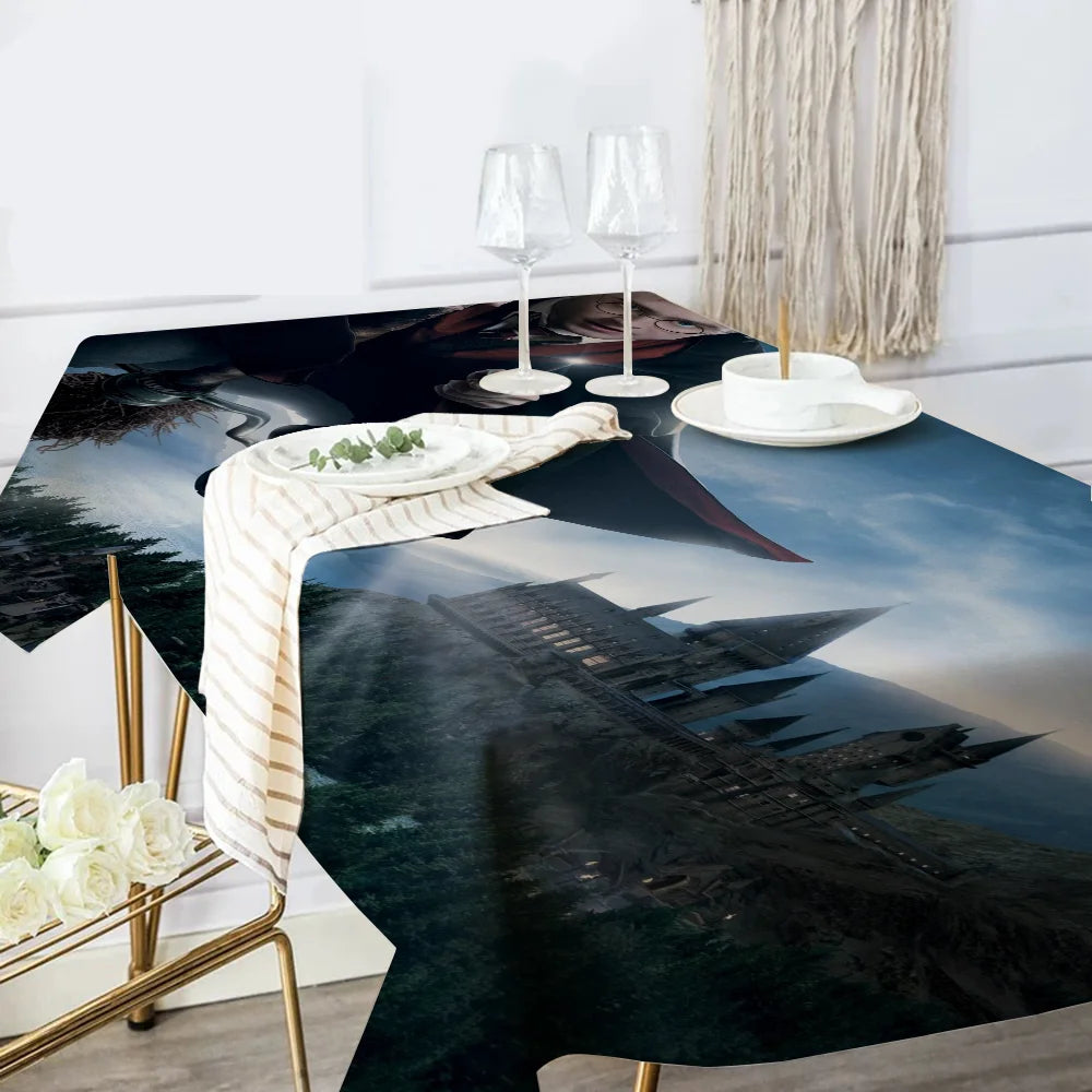 Harry Potter-Themed Polyester Tablecloth - Image 11
