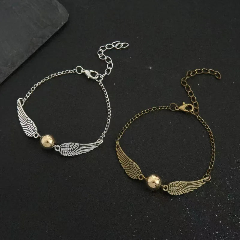 Golden Snitch & Hedwig Multi-Layer Bracelet - Image 2