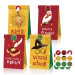 12/24PCS Magic Harry Potter Party Paper Gift Bags