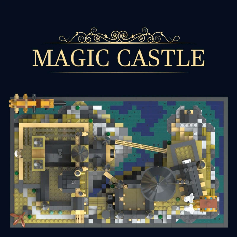 2700+pcs Magic World Medieval Harry Potter Castle - Image 4