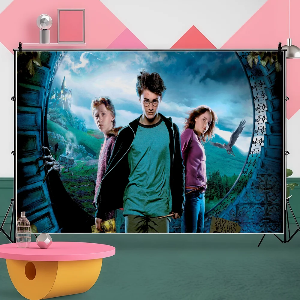 H-Harrys P-Potters Birthday Party Banner - Image 3