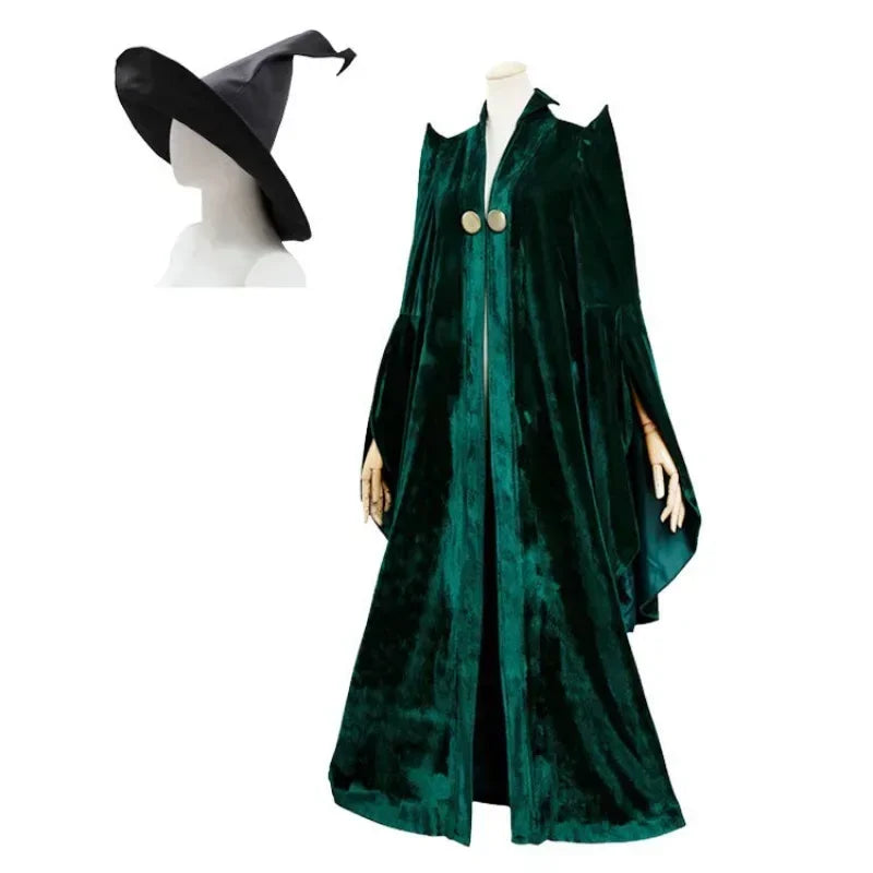 Professor Minerva McGonagall Cosplay Costume - Image 3