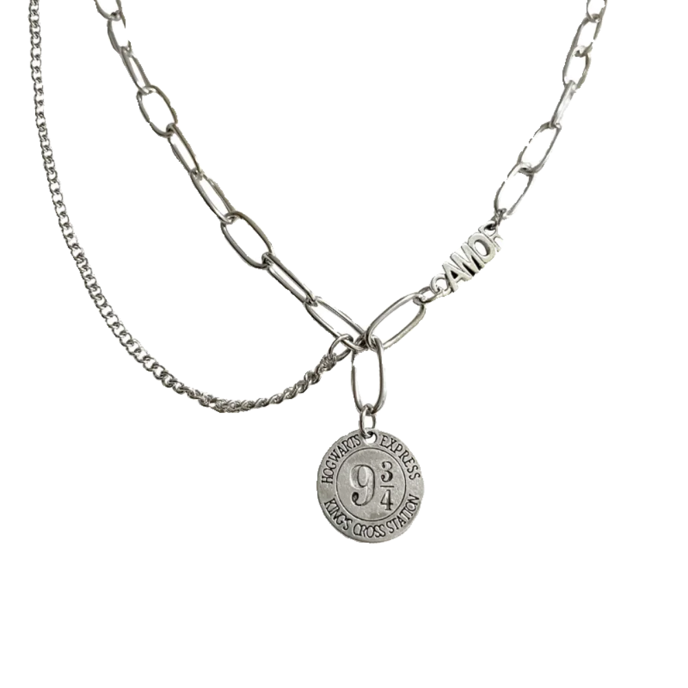 Harry Potter Metal Necklace & Bracelet Set - Image 6