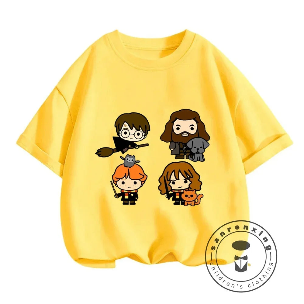 Harry Potter Anime Children's Short-Sleeved T-Shirt - Image 7