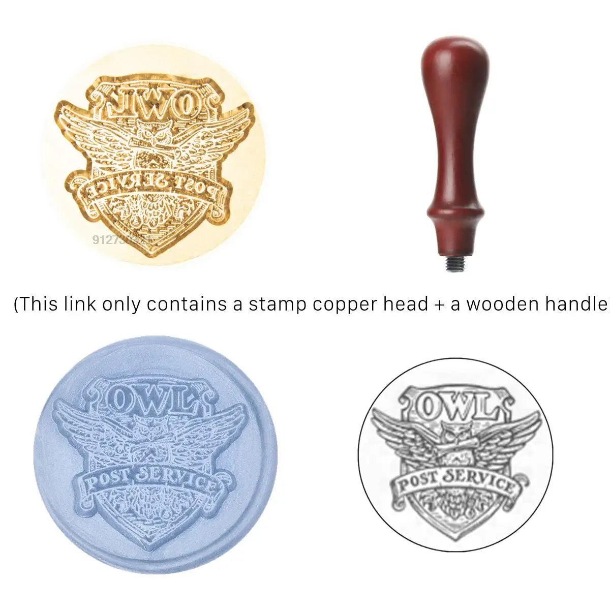 Magic School Owl Wax Seal Stamp - Image 22