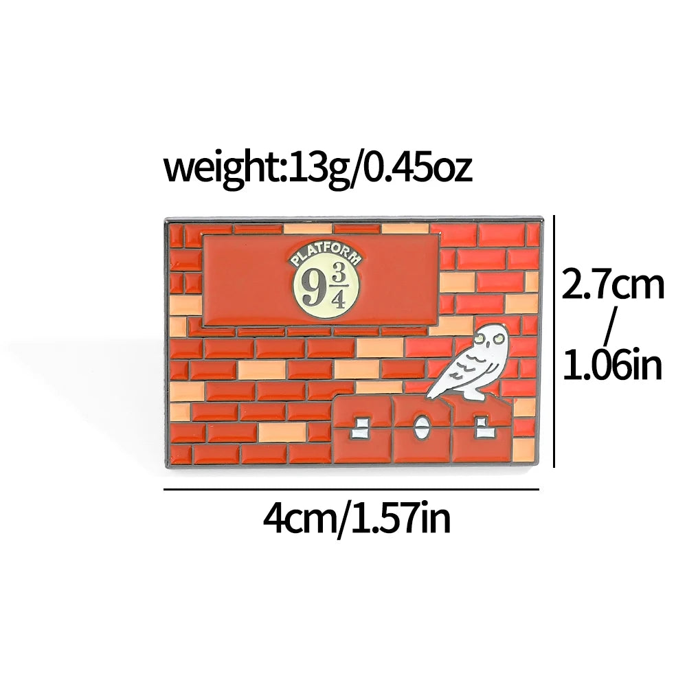 2-Piece Magic Academy Enamel Pin Set - Image 5