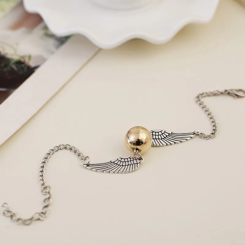 Golden Snitch & Hedwig Multi-Layer Bracelet - Image 5