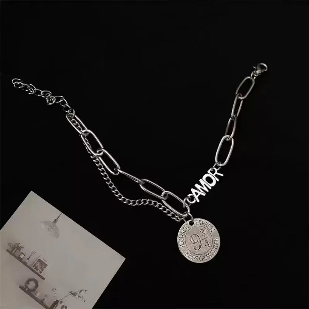 Harry Potter Metal Necklace & Bracelet Set - Image 7